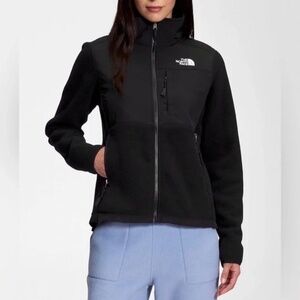 The North Face Womens Denali Black Polartec Fleece Jacket Small